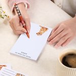 Personalized Dog Breed Notepad with Name and Title Office Work To Do List Stationery Appreciation Birthday Gift for Dog Owners Office Workers