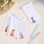 Personalized Dog Breed Notepad with Name and Title Office Work To Do List Stationery Appreciation Birthday Gift for Dog Owners Office Workers