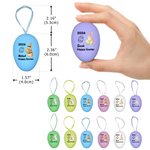 Personalizado lindo conejito pollito multicolor plástico colgante Pascua huevo adornos con nombre paquete de 12 piezas casa exterior decoración Pascua regalo para niños familia