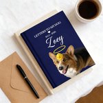 Personalised Letters To My Dog Pet Portrait Photo A5 Journal Notebook with Text Birthday Memorial Gift for Pet Owners