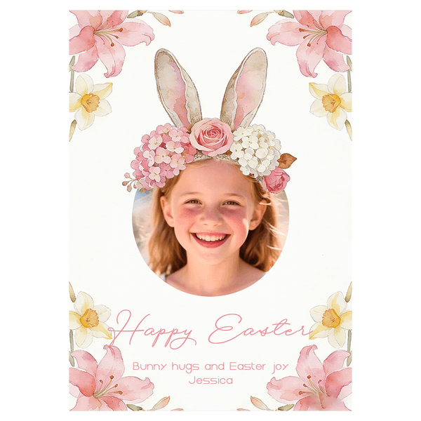 Bunny Hugs Easter Ecard