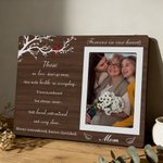 Personalisierte Kardinal Fotorahmen Ornament mit Namen und Text Home Decor in liebevoller Erinnerung Sympathie Geschenk für Familie