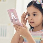 Personalizado Fantasía Unicornio Inicial LED portátil de doble cara Compacto Espejo de maquillaje con nombre Cumpleaños Novia Regalo para Mujeres Niñas