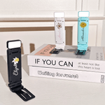 Personalisierte Geburt Blume Wiederaufladbare LED Buch Licht Clip mit Namen Lesen Zubehör Geburtstag Muttertag Geschenk für Bookworm Student