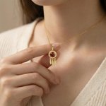 Personalisierte Dreamcatcher Feder Halskette mit Birthstone Dainty Schmuck Geburtstag Muttertag Geschenk für Mama Frau