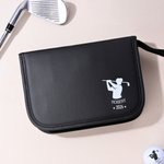 Personalized Golf Theme Monogram Design Golf Organizer Pouch and Golf Tools Set with Name Father's Day Birthday Game Day Gift for Golf Lover