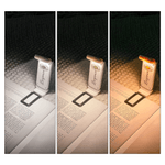 Personalisierte Geburt Blume Wiederaufladbare LED Buch Licht Clip mit Namen Lesen Zubehör Geburtstag Muttertag Geschenk für Bookworm Student