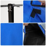 Personalisierte Pferd Silhouette wasserdicht große Kapazität hängende Pferdedecke Tasche mit Namen Pferdesport Geschenk für Pferdeliebhaber