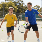 Personalised Multicolor Love Tennis Design T-shirt Sweatshirt Hoodie with Name Game Day Birthday Gift for Tennis Players Lovers