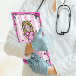 Personalisierte einfache Linie Cartoon-Charakter Acryl Klemmbrett mit Namen Krankenschwester Arzt Woche Anerkennung Geschenk für das medizinische Personal Student