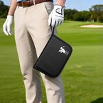 Personalized Golf Theme Monogram Design Golf Organizer Pouch and Golf Tools Set with Name Father's Day Birthday Game Day Gift for Golf Lover