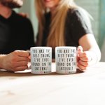 Personlig You Are The Best Thing Gratitude Text 11 oz vit keramisk mugg med namn Daglig användning Födelsedagspresent för familj vänner