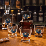 Personalisierte Foto Whiskey Dekanter mit Namen und Datum Vatertag Geburtstag Geschenk für Väter Barkeeper