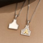 Personligt halsband med ko-taggar Smycke med initialer Dagligt bruk Födelsedagspresent för kvinnor Cowgirls