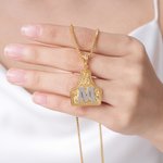 Personligt halsband med ko-taggar Smycke med initialer Dagligt bruk Födelsedagspresent för kvinnor Cowgirls