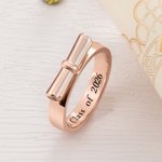 Personalisierte eingraviert Diplom Scroll Graduierung Ring Universität Ring Klasse Ring Grad Ring mit Text Geburtsstein für Graduierung Geschenk
