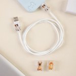 Personalized Pet Photo Phone Charger Cord Protector Daily Use Pet Anniversary Gift for Pet Lovers Owners