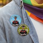 Personalisierte Klasse von 2026 Foto Pin Button Abzeichen mit Jahr und Text Set von 5 Graduierung Geschenk für Absolventen