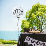 Set di 2 palloncini personalizzati da 24 pollici per coriandoli di laurea Classe 2026