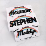 Personalized License Plate Lei with Text and Chain Graduation Lei Daily Use Decoration Accessory Graduation Gift for High School College Graduates
