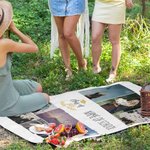 Personlig 9 foton Collage Graduation Blanket med skolnamn Graduation Ceremony Gift för College Senior Student