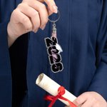 Class of Graduation Tassel Keychain