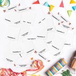 Personalisierte Diplom-Design Graduierung Satz von 20 Bonbonpapier mit Text und Schleife Graduierung Party Favors Geschenk für Absolventen