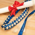 Ruban d'honneur personnalisé Lei Cadeau de remise des diplômes