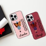 Spersonalizowane etui na telefon iPhone z imieniem i nazwiskiem oraz rokiem ukończenia studiów Prezent urodzinowy dla absolwentek