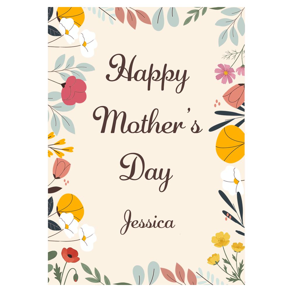 Floral Bird Mother’s Day Ecard