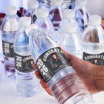 Personalised Class of 2026 Cartoon Graduate Water Bottle Label with Name School Year Graduation Party Gift for Graduates