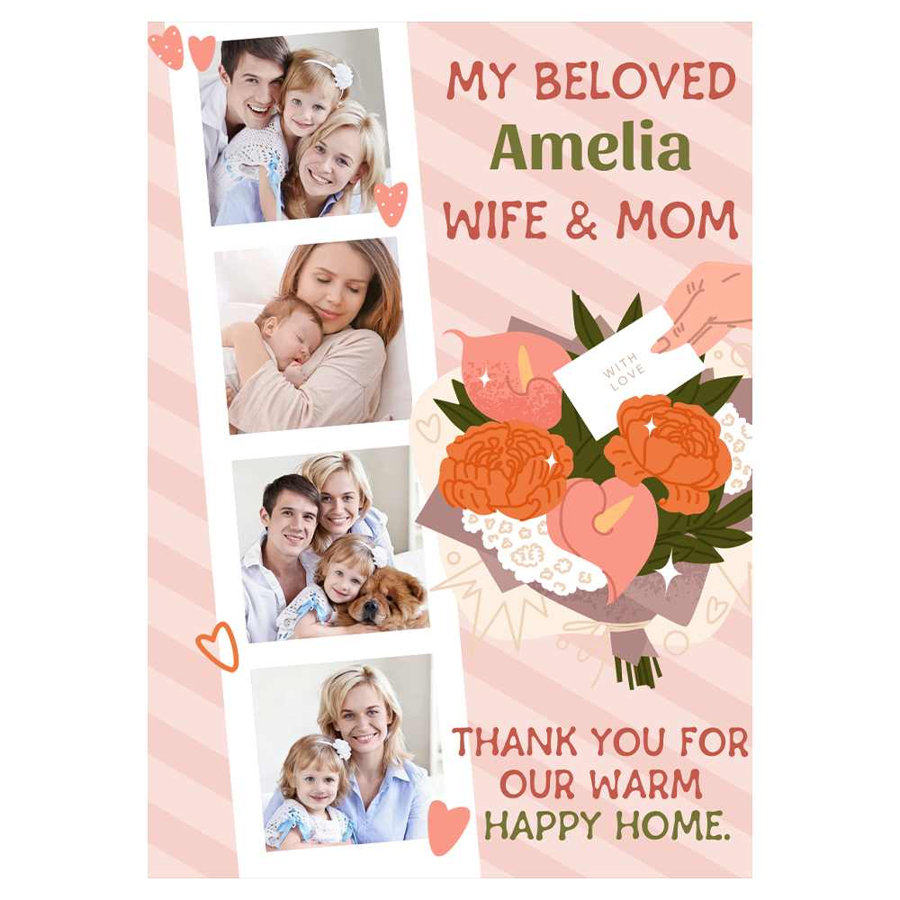 Warm Happy Home Mother’s Day Ecard