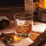 Personalisierte Opa etabliert Whiskey Decante mit Datum und Titel Vatertag Geburtstag Geschenk für Barkeeper Whiskey-Liebhaber
