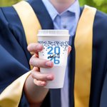 Gorro de graduación personalizado Clase 2026 Etiqueta adhesiva de purpurina para botella de agua con nombre y año Decoración de fiesta Regalo de graduación para graduados