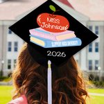 Cadeau de fin d'études pour les enseignants Diplômés Décoration de chapeau de fin d'études avec diplôme et année