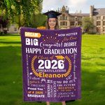Feliz Graduación Personalizada Manta Suave con Nombre y Año Decoración de Habitación Cumpleaños Regalo de Graduación para Graduados
