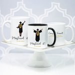 Personalized Mastered It Degree Graduation Ceramic Mug with Name for Class of 2026 Graduation Gift