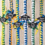 Personalisierte Graduierung Band Spitze geflochtene Halskette mit Graduierung Kappe Dekoration