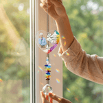 Personalized Butterfly Photo Acrylic Window Hanging Suncatcher with Name Text and Year Anniversary Sympathy Gift for Loss of Love Dad Mom