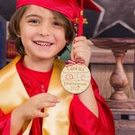 Personalized I Did It Educational Milestone Ornament with Engraved Grade and Year Cherished Graduation Gift for Kids