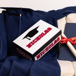 Personalized Graduation Cap Keepsake Gift Box with Name and Year Memory Graduation Gift for Class of 2026 Graduates