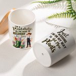 Gepersonaliseerde Geboortebloem Cartoon Karakter Keramische Plant Pot met Naam en Bamboe Base Tuin Home Decor Verjaardagscadeau voor tuinieren liefhebbers Familie