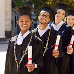 Personalisierte handgemachte Flechtung Graduierung Lei Ehre Band mit Namen Klasse 2026 Abschlussfeier Geschenk für Absolventen