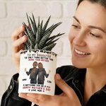 Spersonalizowana stylowa ceramiczna doniczka w panterkę z imieniem matki i córki na Dzień Matki, prezent urodzinowy dla mamy i córki