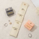 Personalised Simple Golden Name Foldable Jewellery Case Travel Essentials Daily Use Business Trip Gift for Girls Women