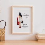 Impression personnalisée de souvenirs de fin d'études pour elle