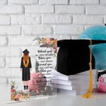Personalizzato Tutti i tuoi sogni intorno a te Fiore placca acrilica decorazione casa Classe di 2026 regalo di laurea