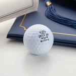 Spersonalizowane kije golfowe Zestaw 3 piłek golfowych z imieniem i rokiem Urodzinowy prezent dla absolwenta miłośnika golfa