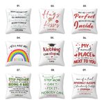 Personalised Photo and Text Soft Cushion Cover Home Decor Valentine's Day Mother's Day Graduation Gift for Couple Mom