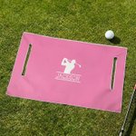 Funda de asiento de carrito de golf personalizada con nombre e inicial diseño a cuadros regalo de cumpleaños para golfistas